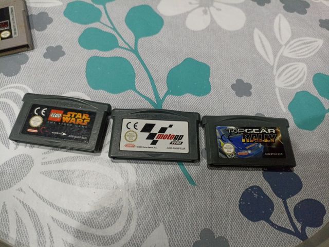 3 juegos advance Nintendo