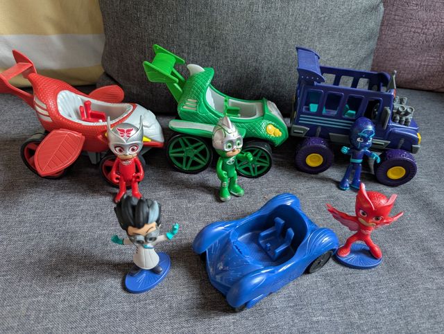 Lote de coches Pjmask