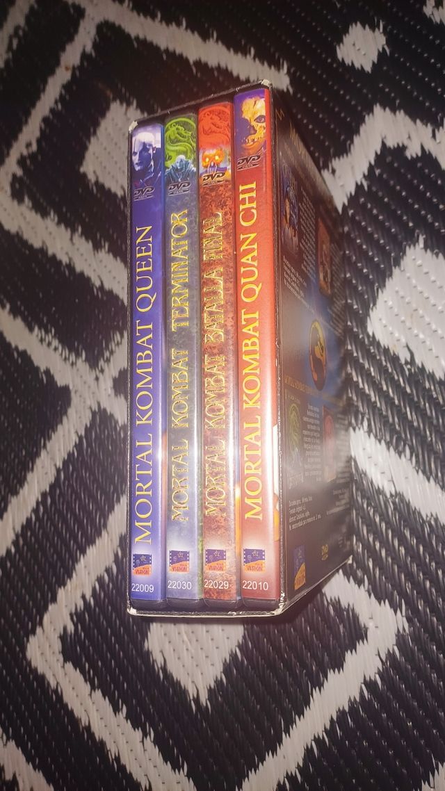 COLECCION MORTAL KOMBAT PACK DESCATALOGADO DVD