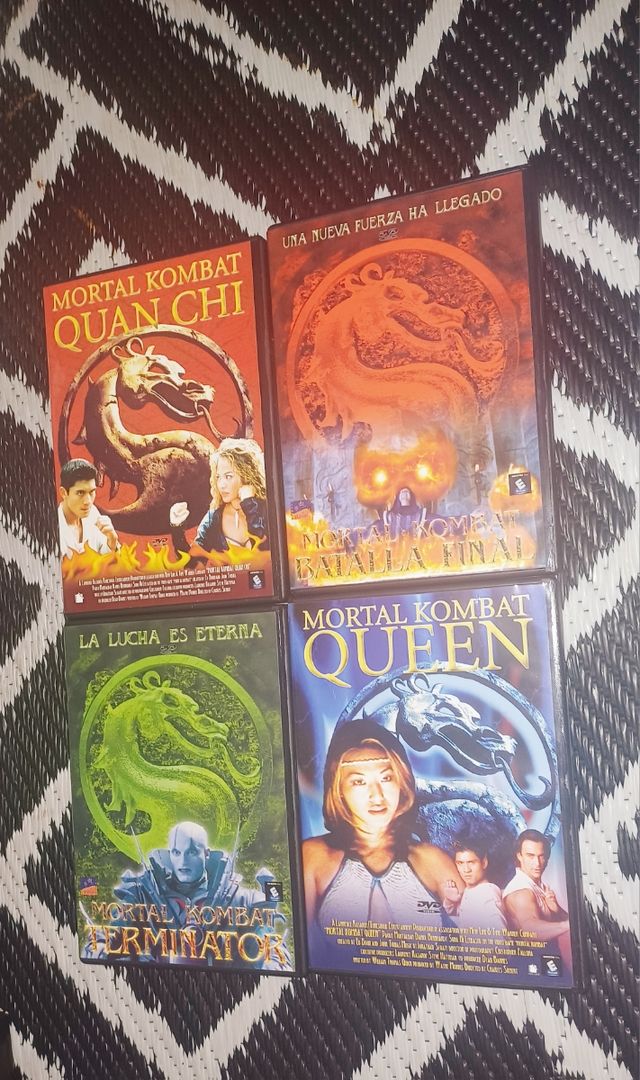 COLECCION MORTAL KOMBAT PACK DESCATALOGADO DVD