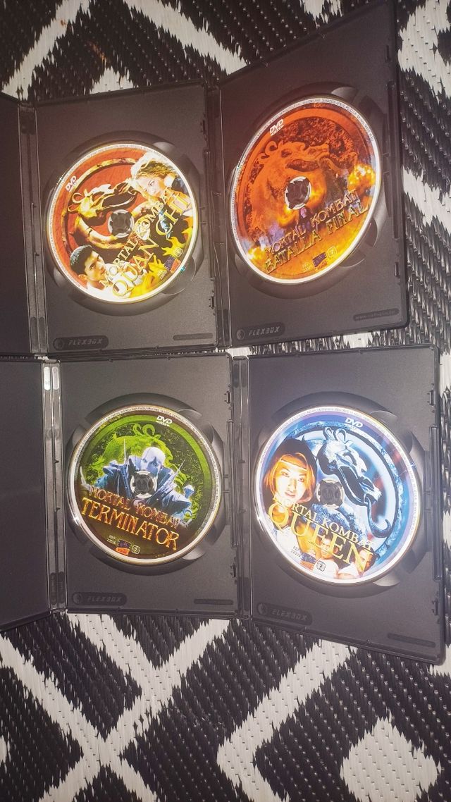 COLECCION MORTAL KOMBAT PACK DESCATALOGADO DVD