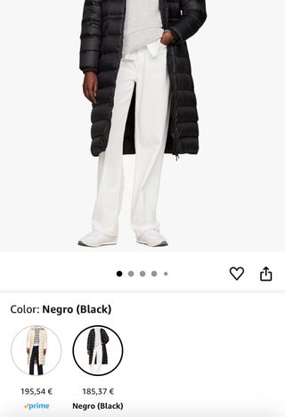 Abrigo Plumón Tommy Hilfiger mujer nuevo