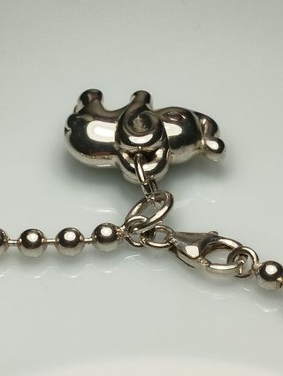 Pulsera plata elefante 925