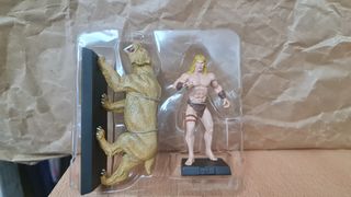 Figuras Marvel plomo Eaglemoss - Kazar y Zabu