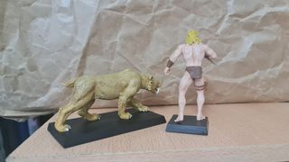 Figuras Marvel plomo Eaglemoss - Kazar y Zabu