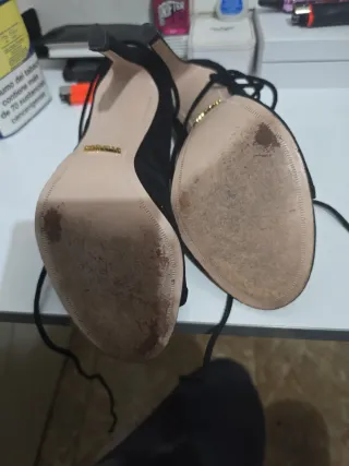 Tacones sandalias  marca Uterque T37