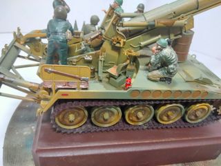 Maqueta de rotura cañón autopropulsado