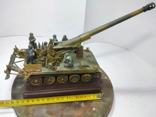 Maqueta de rotura cañón autopropulsado