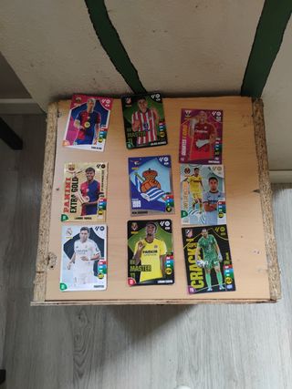 Cromos de fútbol Adrenalyn XL.