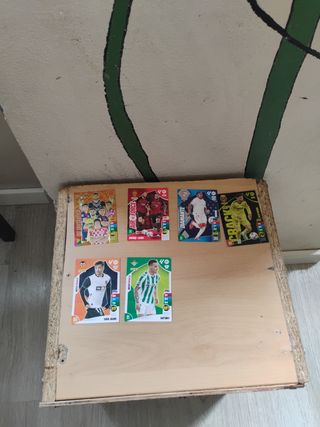 Cromos de fútbol Adrenalyn XL.