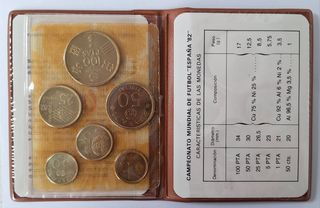 CARTERA OFICIAL FNMT 1980 ESPAÑA'82 MUNDIAL FUTBOL