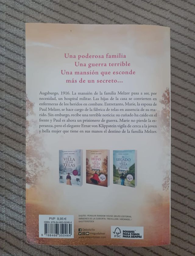 LAS HIJAS DE LA VILLA DE LAS TELAS DE ANNE JACOBS