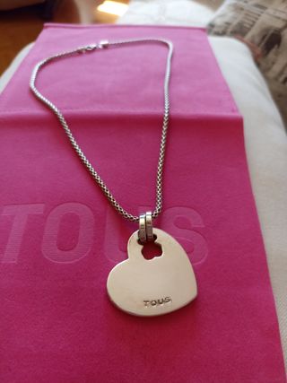 Colgante Tous corazón plata