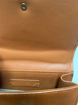 Bolso bandolera Mango marrón