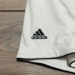 Adidas white Shorts Embroidered Logo