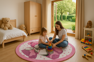 Alfombra infantil 100% Algodon Organico Premium