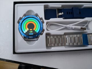 Smartwatch LAXASFT GT6 Ultimate Azul/Plata