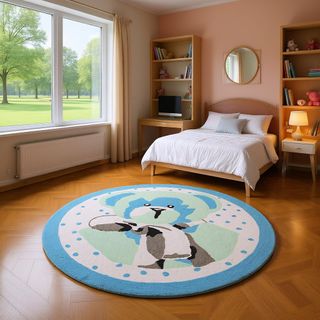 Alfombra infantil 100% Algodon Organico Premium