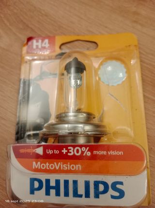 Bombilla moto H4