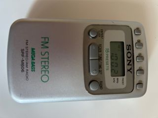 Rádio Sony SRF-M606 - FM Estéreo