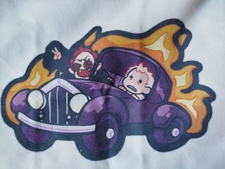 Good Omens:Bolso Tote Crowley y Azipharale n Coche