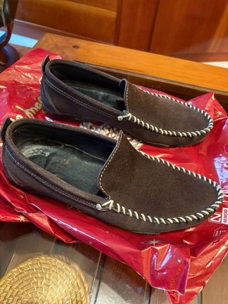 Mocasines ante marron