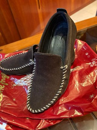 Mocasines ante marron