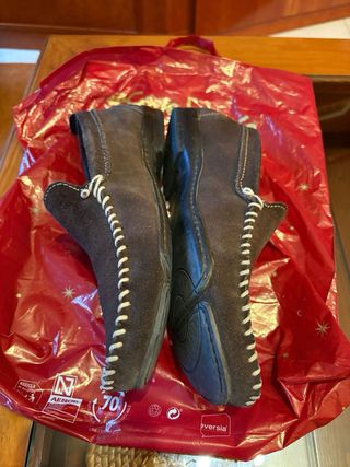 Mocasines ante marron