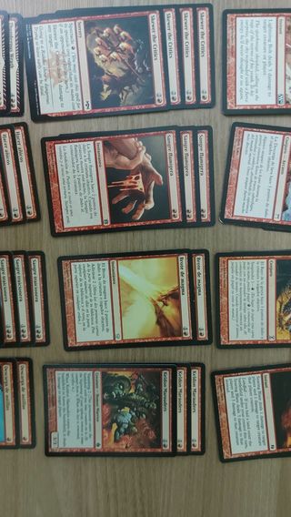 Cartas Magic para Mazo Burn