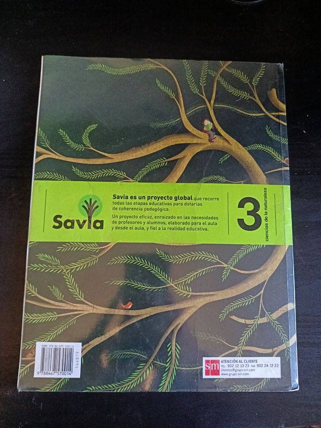 Ciencias de la naturaleza. 3 Primaria. Savia