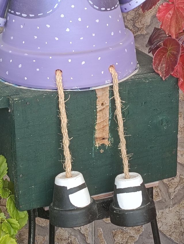 Decoración de macetas 
Muñemacetas 
