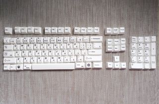 Kit teclado japonés blanco