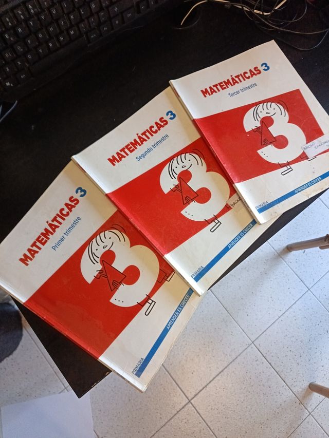 Matemáticas 3 primer, segundo y tercer trimestre