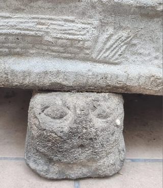 LOTE DE 3 ANTIGUAS JARDINERAS DE PIEDRA