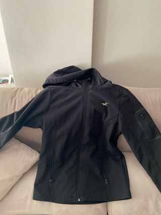 Chaqueta Hollister negra - Talla S