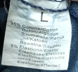 Camisa Vaquera Algodón L Vintage Y2K