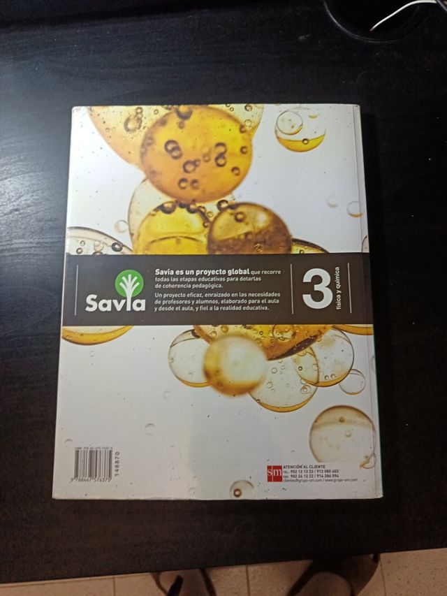 Física y química. 3 ESO. Savia (Spanish Edition)
