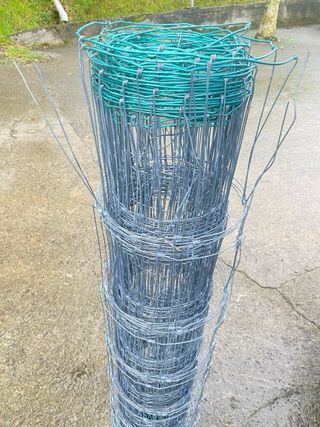 Malla valla metálica ganadera