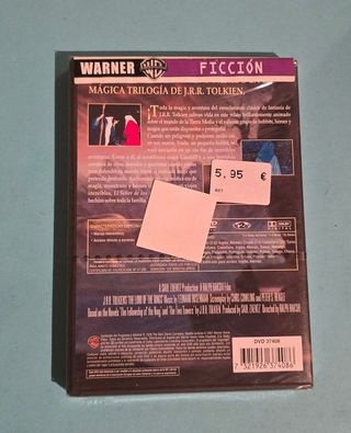 DVD El Señor de los Anillos. Animación Ralph Baski