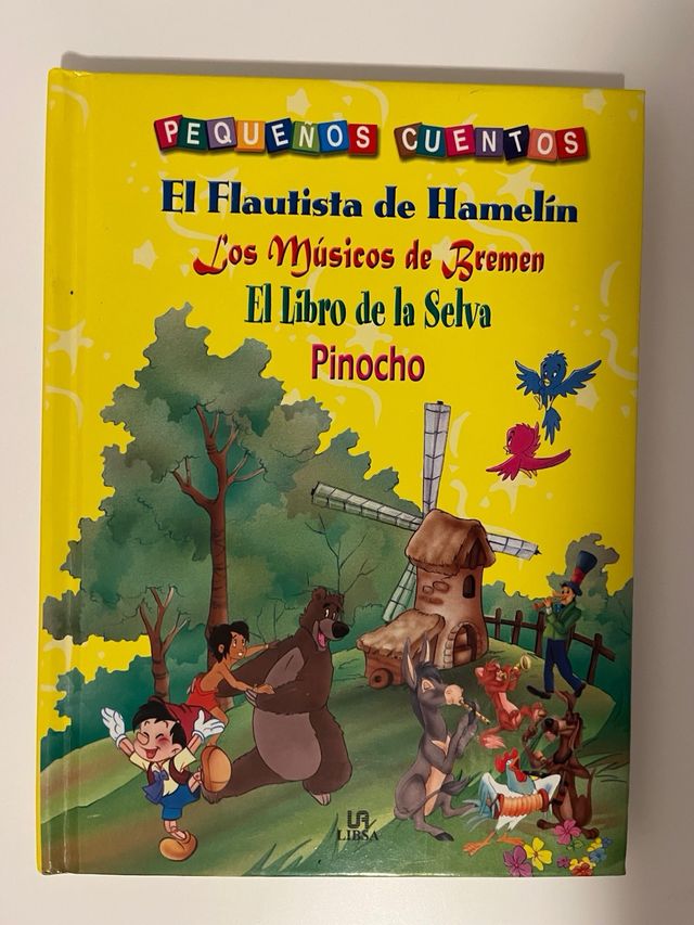 3 libritos de cuentos infantiles