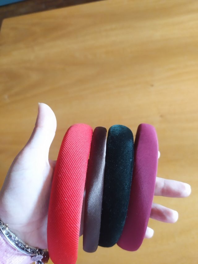 Cerchietti per capelli vintage, vari, morbidi