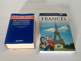 diccionario frances y libro para viajar 
