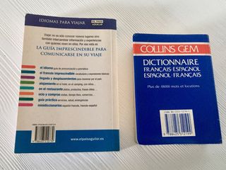 diccionario frances y libro para viajar 
