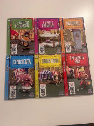 6 Cuentos infantiles en español e inglés 