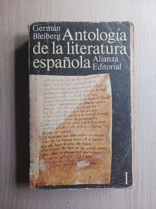 Antología de la literatura española