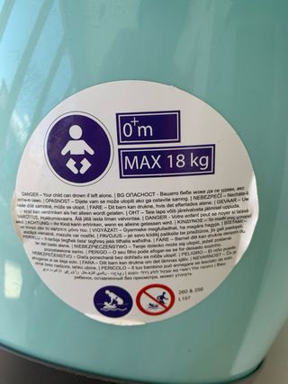 Bañera y asiento Luma