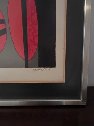 Litografía firmada García Llort - Arte surreal