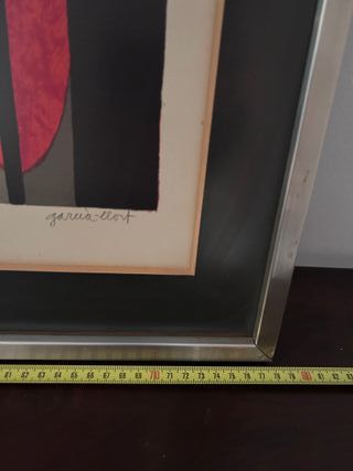 Litografía firmada García Llort - Arte surreal