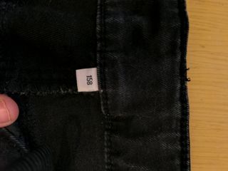 Vaqueros negros niña