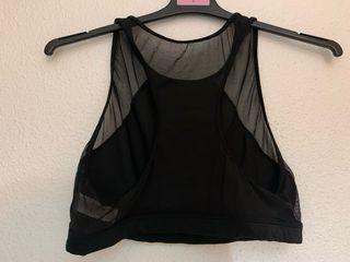Top deportivo negro - Talla L